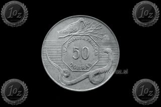 Sao Tome & Principe 50 Dobras 1990 (fao - F.  A.  O. ) Commemorative Coin Aunc