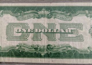 Series 1928 B $1 One Dollar Silver Certificate Funny Back FR - 1602 F3 7