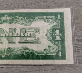 Series 1928 B $1 One Dollar Silver Certificate Funny Back FR - 1602 F3 8