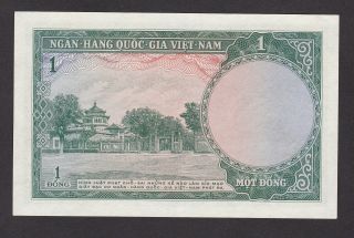 SOUTH VIETNAM - 1 DONG 1956 - UNC 2