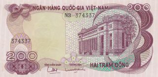 South Vietnam - 200 Dong 1970 - Unc