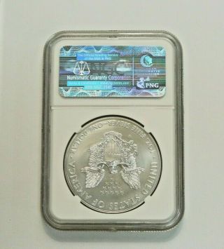 2011 US American Silver Eagle | NGC MS70 | Early Release 25th anniversary set 2
