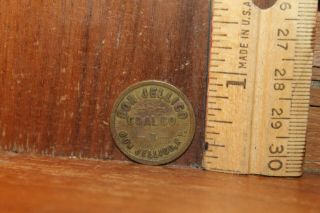 Vintage Bon Jellico Kentucky Coal Mining Scrip 10 Cent
