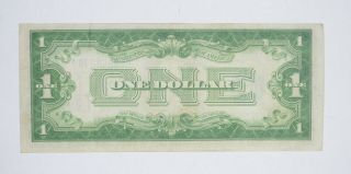 Tough 1928 - A $1.  00 Funny Back Silver Certificate Monopoly Money Collectible 707