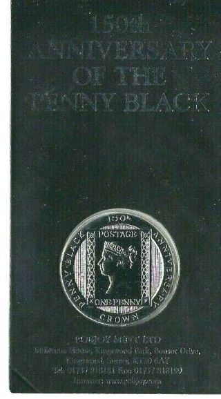 Isle Of Man - 1990 Penny Black 1 Crown