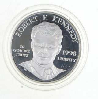 Proof 1998 - S Robert F.  Kennedy Commemorative 90 Silver Dollar 063