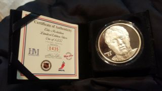 Highland Patrick Roy 1.  5 Oz Silver Elite Coin Round