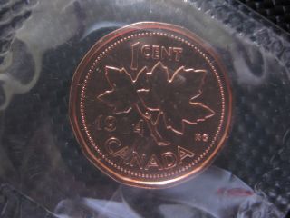 1984 Canadian Prooflike Penny ($0.  01)