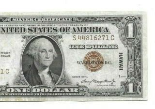 $1 " Hawaii " 1935 - A " Crispy Note " (crispy) " Hawaii " 1935 - A Crispy Note Wow
