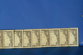1963 A $1 United States Federal Reserve Notes x 22 4