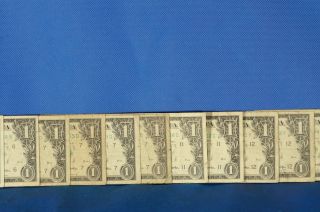 1963 A $1 United States Federal Reserve Notes x 22 5