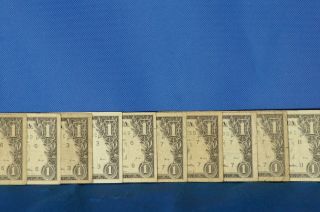 1963 A $1 United States Federal Reserve Notes x 22 6