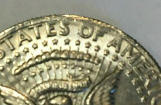1974 Kennedy Half Dollar Curved Clipped Planchet error 5