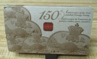 2001 Canada 3 Cent Gold Plated Silver - 150th Anniversary Of Canada 