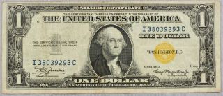 Series 1935 A Gold Seal One 1 Dollar Bill