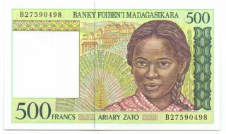 Madagascar 500 Francs 1994,  P - 75