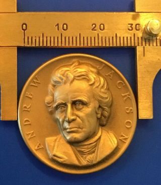 Medallic Art Co.  Presidential Series Andrew Jackson 7th President Coin Medal
