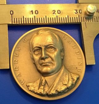 Medallic Art Co.  Presidential Series Warren G Harding 29th President Coin Medal