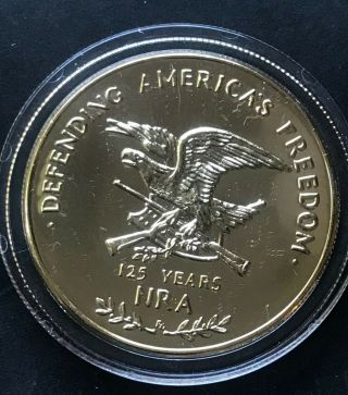 NRA 125th anniversary Peacemaker 4 CM.  medal Samuel Colt 2
