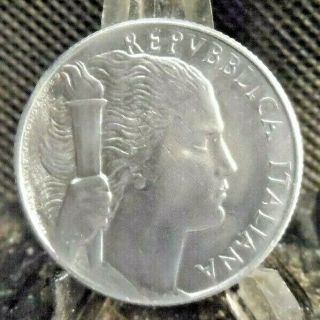 Circulated 1948 5 Lira Italian Coin (30319) 1.  Domestic