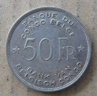 Belgian Congo 50 Francs 1944 Xf.  Jo - 8051