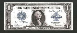 Sharp Woods/white Silver Certificate 1923 $1 Large Note