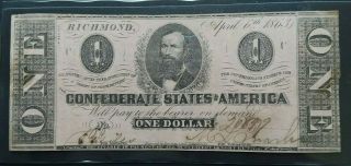 T - 62 1863 Confederate States Of America $2 Cr475,  Clement Clay