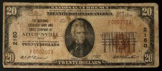 1929 $20 Nat 