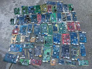 10 Lbs Plus Scrap Circuit Boards,  Video Card For Gold Recovery