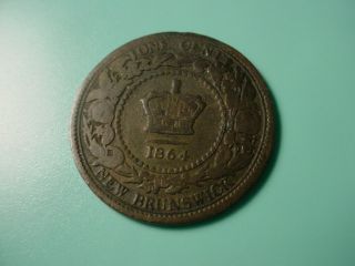 Brunswick 1864 1 Cent In