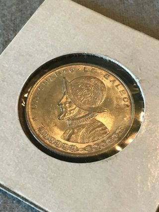 Panama - Un Cuarto De Balboa 1961 Silver Coin (14)