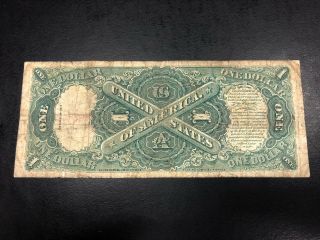 Series of 1917 Large size $1 dollar note Speelman - White 2