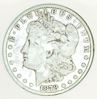 1878 Cc Morgan Dollar Ultra Rare Cc Toning Hard To Find Nr 10299
