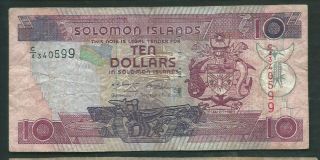 Solomon Islands 2005 10 Dollars P 27 Circulated