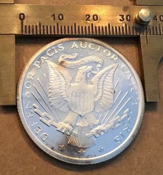 Robert & John F Kennedy JFK Defensor Pacis Auctor Civium Iuris Coin Medal 2
