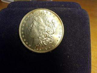 1887 Morgan 90 Silver Dollar