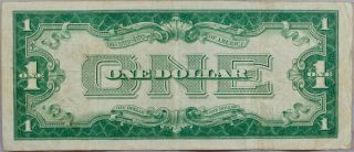 " Funny Back " Series Of 1928 A $1 One Dollar Silver Certificate
