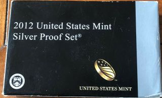 2012 United States 14 - Coin Silver Proof Set