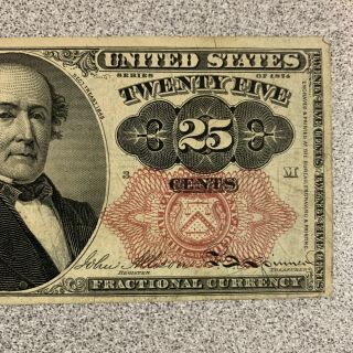 US Fractional Currency 25 Cents Series 1874 3