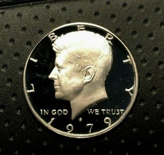 1979 - S (type 2) U.  S.  Proof Kennedy Half Dollar