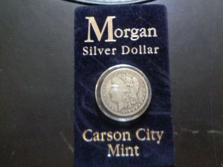49 Silver 1890 Carson City Morgan Silver Dollar Cc
