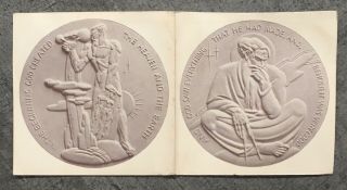 Society Of Medalists Issue No.  43 By Albert Wein Pamphlet