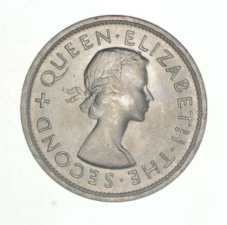 Silver - World Coin - 1953 Southern Rhodesia 1 Crown - World Silver - 28.  5g 007
