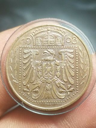 Germany 1908 - D 25 Pfennig Pattern In Copper Schaaf 18g30