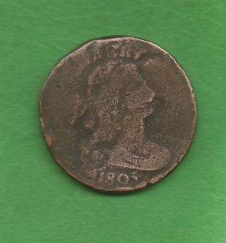 1805 Draped Bust Large Cent,  Only 941,  116 Minted,  214 Year Old