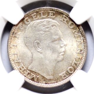 200 LEI 1942,  NGC MS63,  Romania / Rumänien / Roumanie 2