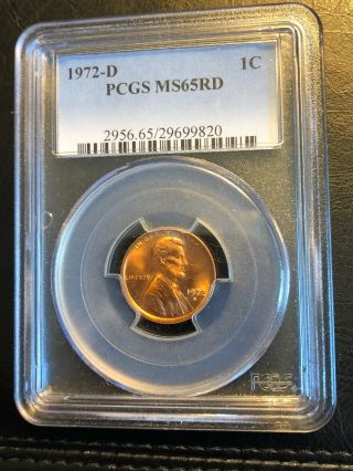 1972 D Pcgs Ms65 Lincoln Memorial Cent