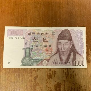 South Korea Banknote - 1000 Won - 1983 -