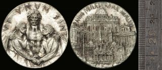 Vatican City: 1975 Year Of Jubilee Medal,  34mm