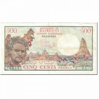 [ 604897] Banknote,  Djibouti,  500 Francs,  1979,  Undated (1979),  Km:36a